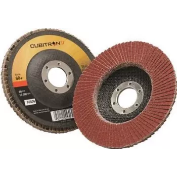Abrasyvinis atvartinis diskas 3M Cubitron II 967A 125 mm x 22 mm K80