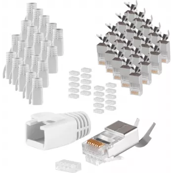 RJ-45 kištukas ShiverPeaks 72067-20GR pilkas