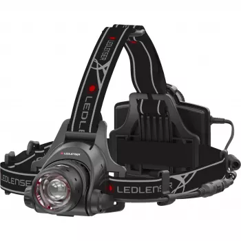 Kaktinė lempa Ledlenser H14R.2 Juoda