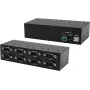 USB į RS-232 adapteris, Exsys EX-13078 — 8 prievadų, FTDI, metalinis korpusas