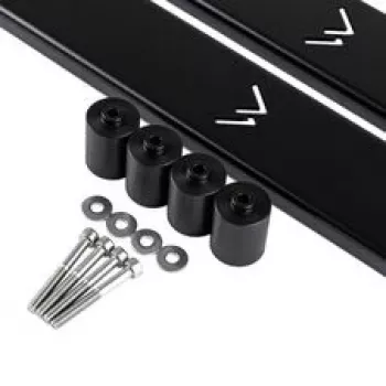 Watercool MO-RA IV 600 Wall Mount - 600 mm, juoda