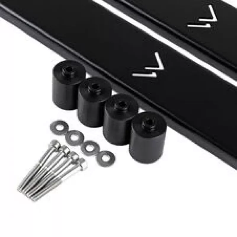 Watercool MO-RA IV 600 Wall Mount - 600 mm, juoda