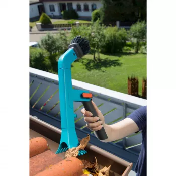 Gardena combisystem latakų valytuvas 3651-20, turkio/juodos spalvos, be koto