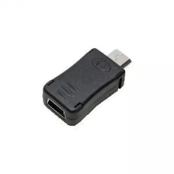 Logilink USB adapteris – Micro-USB B (patinas) į Mini-USB, A tipas (patelė) – USB 2.0 – juodas (AU0010)