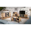 Cama Kavos staliukas OVO 90x50xH39 ąžuolas/betonas