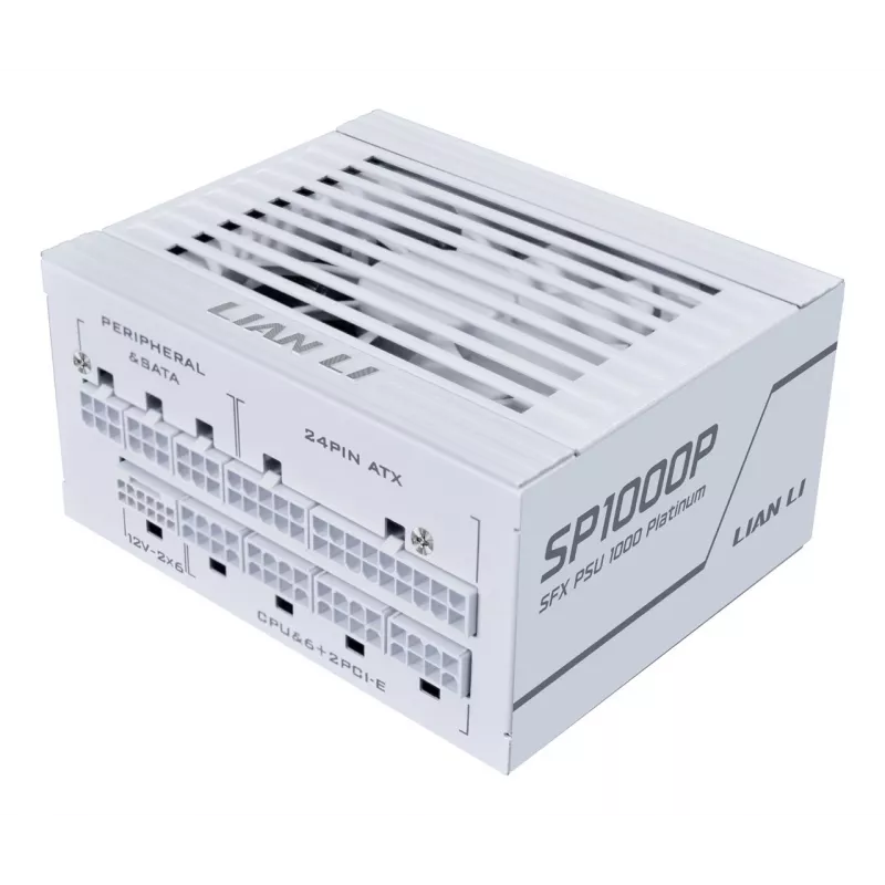 Maitinimo blokas Lian Li SP Series Platinum SFX pilnai modulinis PCIe 5.1 ATX 3.1 1000W (G9P.SP1000P.W000.EU)