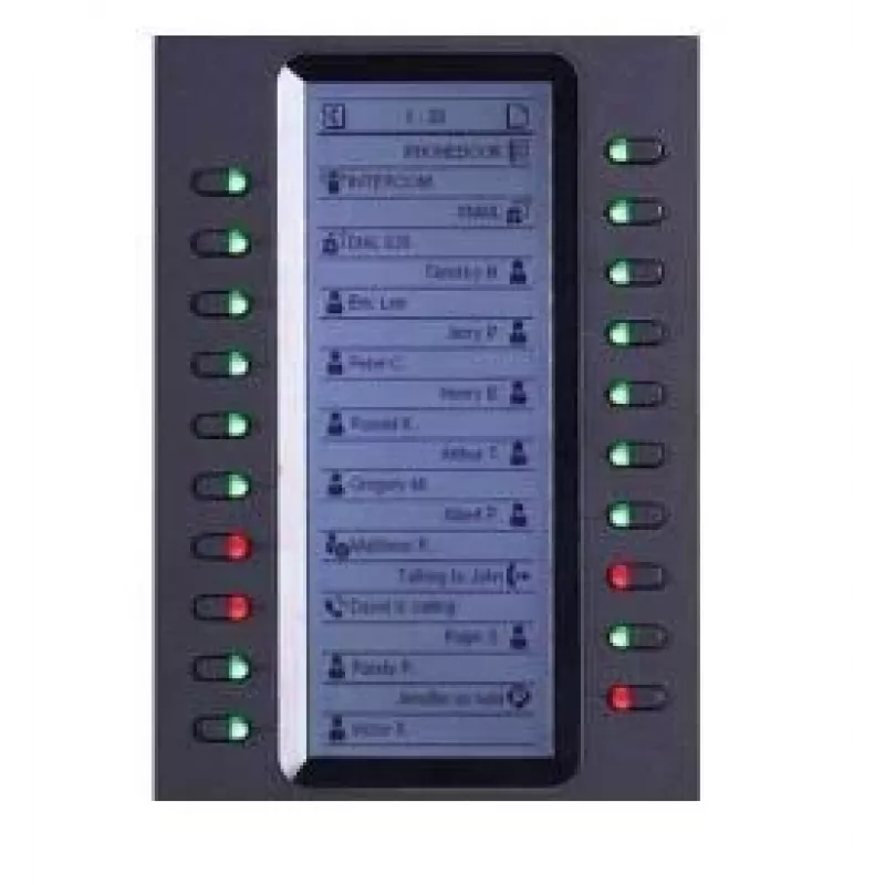 Grandstream Networks GXP2200EXT IP papildymo modulis juodas 20 mygtukų