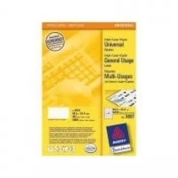 Avery – Etiketės – Baltos – A4 (210 x 297 mm) – 100 vnt. (3657)