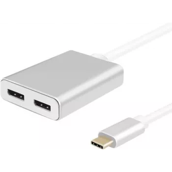 USB-C skirstytuvas helos 288383 — 2× DisplayPort išvestis, USB 3.1 Type-C