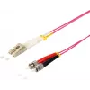 Skiemeninis optinis kabelis ShiverPeaks S/CONN 77931/4 3 m OM4 LC–ST 50 µm pilnas dupleksas