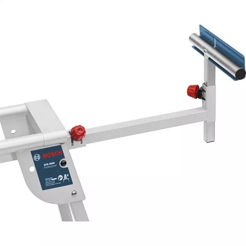Bosch GTA 2600 stovas kampiniam pjūklui, turkio ir baltos spalvos, 4 kojos