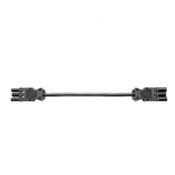 Bachmann maitinimo kabelis – Wieland GST18/3 (kištukas) – Wieland GST18/3 (lizdas) – 2,0 m – juoda (375038)