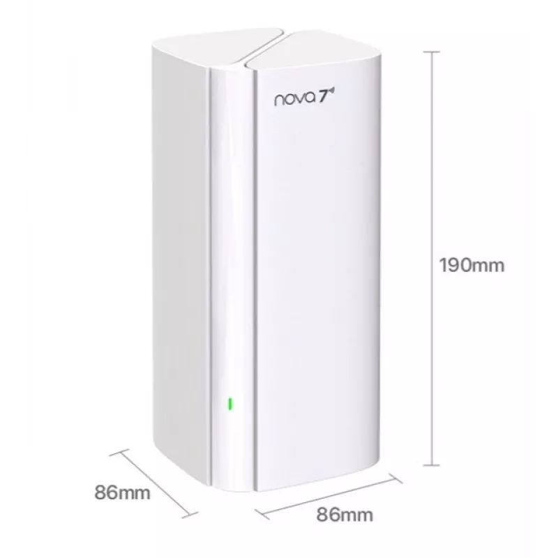 Belaidis maršrutizatorius TENDA EE3 Pro (2 vnt.) Dviguba juosta 802.11ac, 2,4/5 GHz, 2882 Mbps, 3x LAN, 5 integruotos antenos