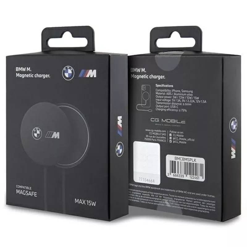 MagSafe laidinis belaidis įkroviklis 15W BMCBMSPLK