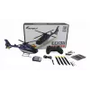 Amewi EC135 radijo bangomis valdomas sraigtasparnis, elektrinis variklis, 1:32