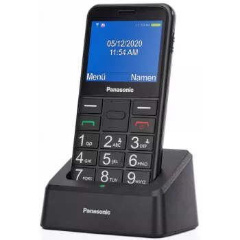 Senjorų mobilusis telefonas Panasonic KX-TU155 juodas