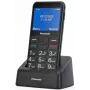 Senjorų mobilusis telefonas Panasonic KX-TU155 juodas