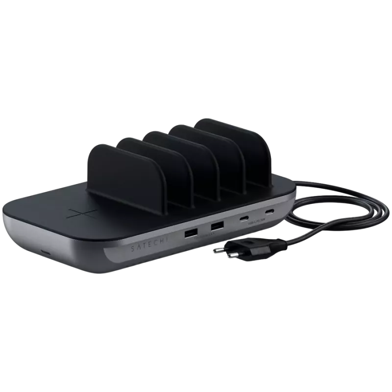 Satechi Dock5 kelių įrenginių įkrovimo stotelė