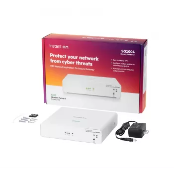 Valdomas tinklo jungiklis HPE Aruba Instant On Secure Gateway SG1004 4 prievadų Gigabit S0G33A