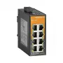 WEI IE-SW-EL08-8TX tinklo jungiklis, nevaldomas Fast Ethernet, 8x RJ45