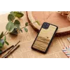 Dėklas iš medžio ir polikarbonato iPhone 11 Pro — terra black, man and wood
