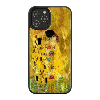 Apsauginis dėklas iKins, skirtas Apple iPhone 12 / 12 Pro – juodas