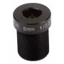 AXIS CCTV objektyvas - fiksuotas židinio nuotolis - fiksuota diafragma - 9,1 mm (1/2,8) - M12 jungtis - 6 mm - f/1,6 (10 vnt. pakuotė) - tinka AXIS P3904-R M12 tinklo kamerai, P3905-R M12 tinklo kamerai