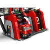 Konstruktorius LEGO City Gaisrinė su sukamu kopėčių automobiliu 60414 — 843 detalės, 5 minifigūrėlės, 220×320×140 mm