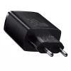 Baseus 30W USB įkroviklis QC PD3.0 Type-C greitasis įkrovimas, skirtas iPhone 17 16 15 14 13 12 Pro Max Xiaomi Samsung