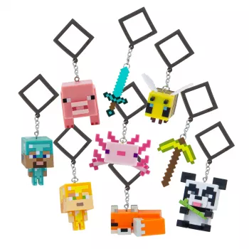 Paladone Minecraft Kuprinės draugai 2 serija CDU 24 vnt