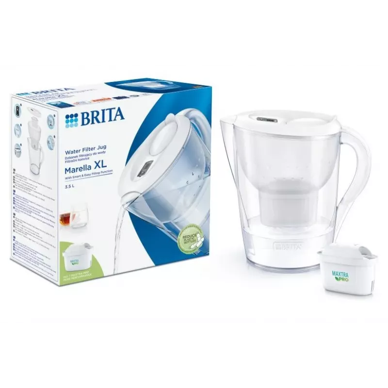 BRITA Marella XL+1 3,5 l vandens filtro ąsotis su Maxtra Pro PP filtru