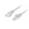 Tinklo laidas LANBERG PCU6-10CU-0300-S Cat6 U/UTP RJ-45 tiesinis, 3 m, pilkas