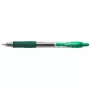 Pilot BL-G2-7 žalias gelinis rašiklis 0,4 mm antgalis, permatomas korpusas