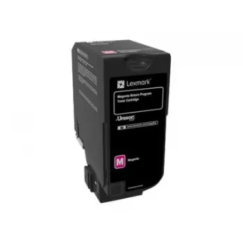 Originalus Lexmark 74C20M0 tonerio kasetė, 1 vnt., rausvai raudona (magenta)