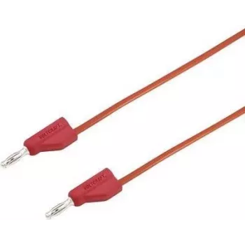 VOLTCRAFT matavimo zondas [Kištukas 4 mm - Kištukas 4 mm] 1,5 m Raudonas MSB-300 (MSB-300-1.5-Red)