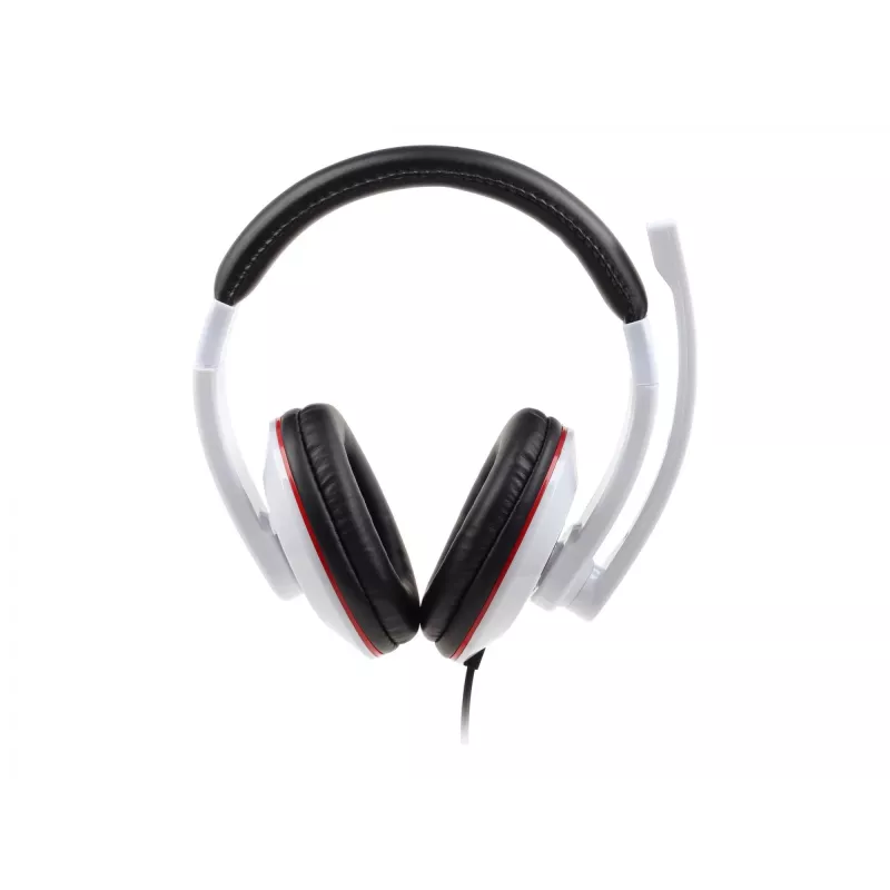 Ausinės stereo Gembird MHS-001-GW baltos blizgios
