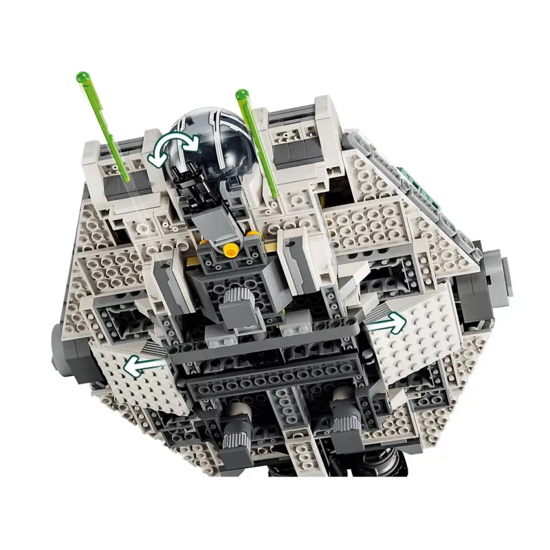 LEGO Star Wars žaidimų rinkinys 75357 — Dvasia ir Fantomas II, 1394 detalės, 4 minifigūrėlės, nuo 10 metų