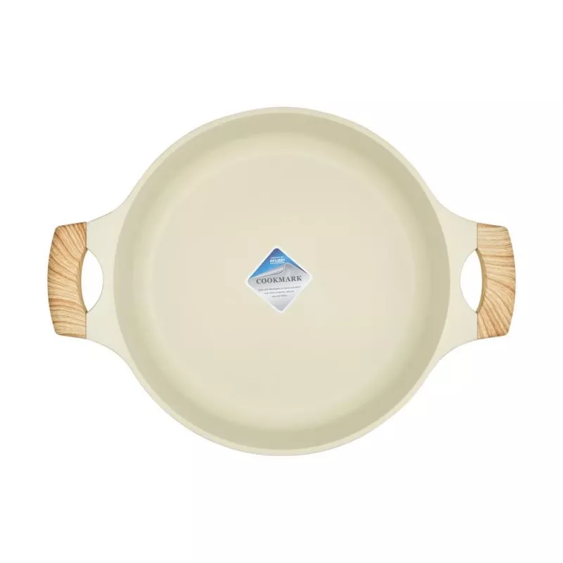 Negilus puodas D28cm 4,1L smėlio spalvos