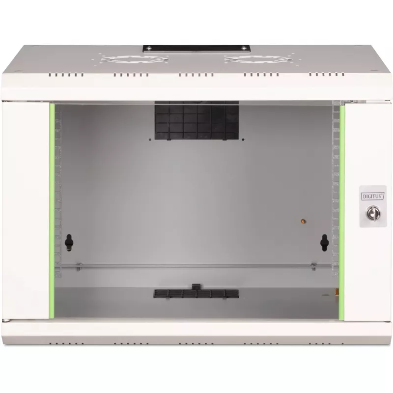DIGITUS® 7HE sieninis korpusas - pilkas, RAL 7035 - 48,3 cm (19 inch) (DN-19 07-U)