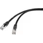 Renkforce RF-4538206 tinklo kabelis juodas 75 m Cat6a S/FTP (S-STP) (RF-4538206)