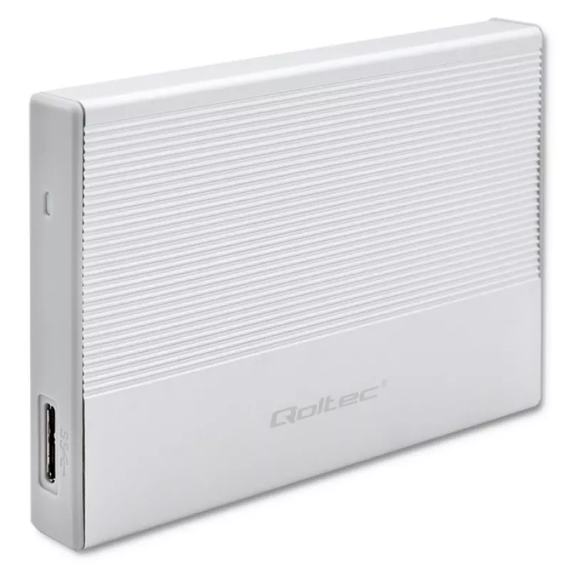 Išorinis korpusas 2,5 colio SATA SSD/HDD QOLTEC 52278 USB 3.0, palaiko iki 2 TB