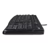 Logitech Desktop MK120 laidinis klaviatūros ir pelės rinkinys, USB, QWERTZ, juodas