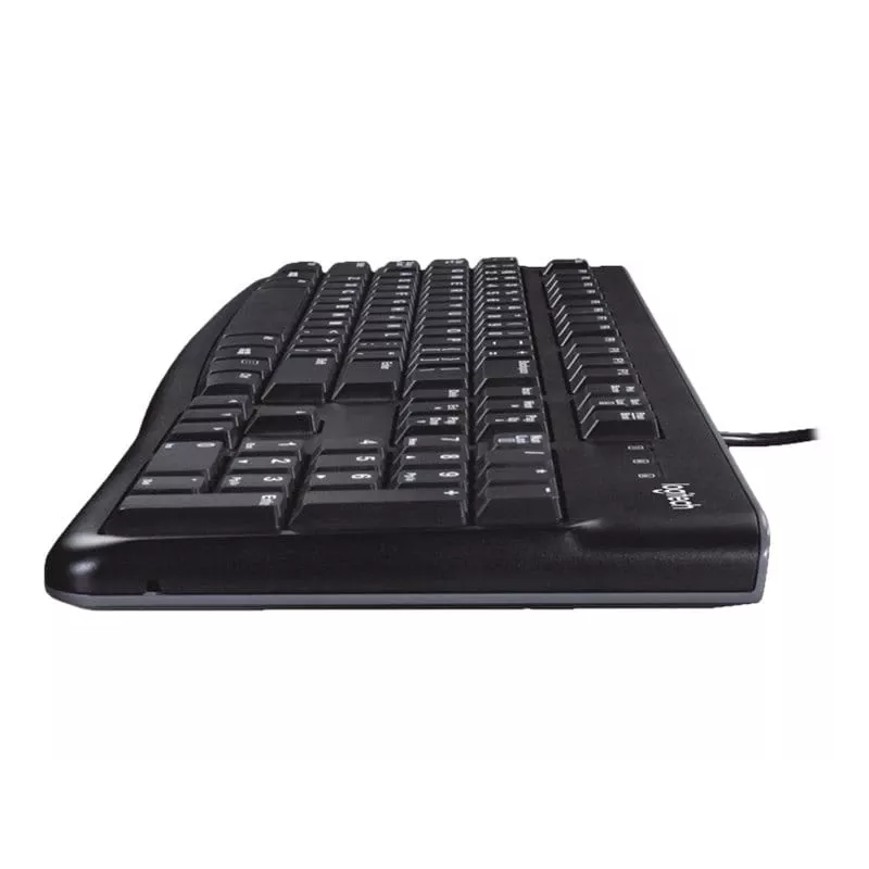 Logitech Desktop MK120 laidinis klaviatūros ir pelės rinkinys, USB, QWERTZ, juodas