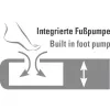 Pripučiamas dvigubas čiužinys High Peak Double Comfort Plus 40025