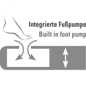 Pripučiamas dvigubas čiužinys High Peak Double Comfort Plus 40025