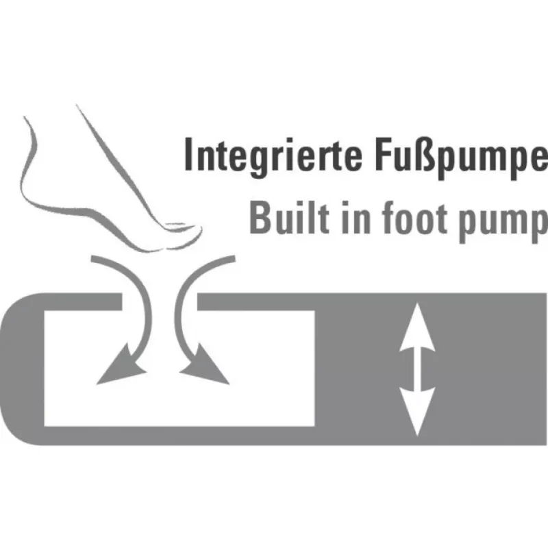 Pripučiamas dvigubas čiužinys High Peak Double Comfort Plus 40025