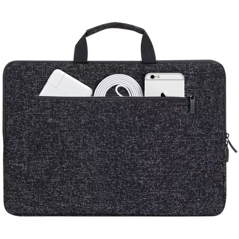 Dėklas nešiojamam kompiuteriui Rivacase 7915 39,6 cm (15,6 colio) juodas baltas