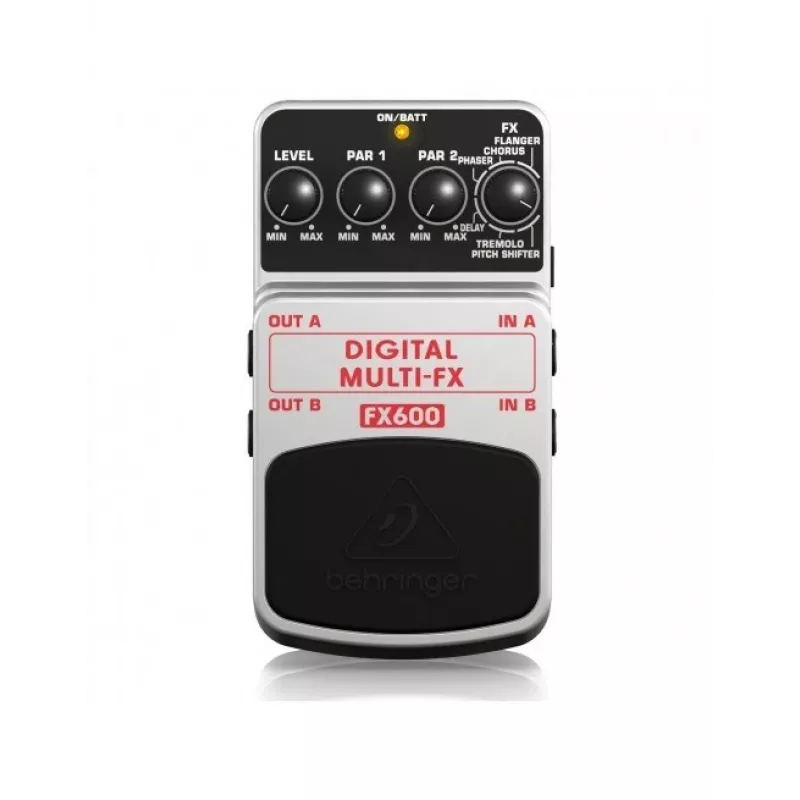 Efektų procesorius Behringer FX600 70 mm plotis 123 mm gylis 54 mm aukštis