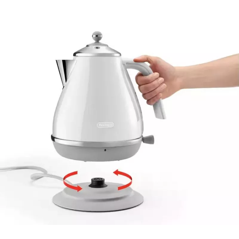 De’Longhi Icona Capitals elektrinis virdulys 1,7 L 2000 W Baltas