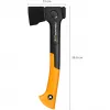 Fiskars 1069102 X14 kirvis 355 mm 750 g su kaltu plieniniu ašmenimis ir ergonomiška rankena